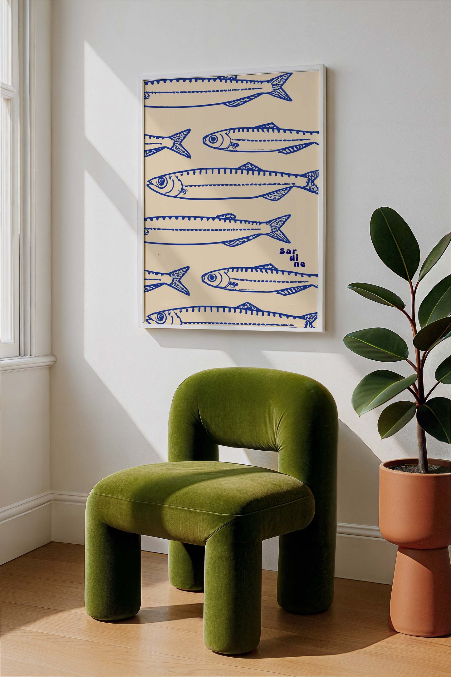 Sardine Sardine Sardine Art Print