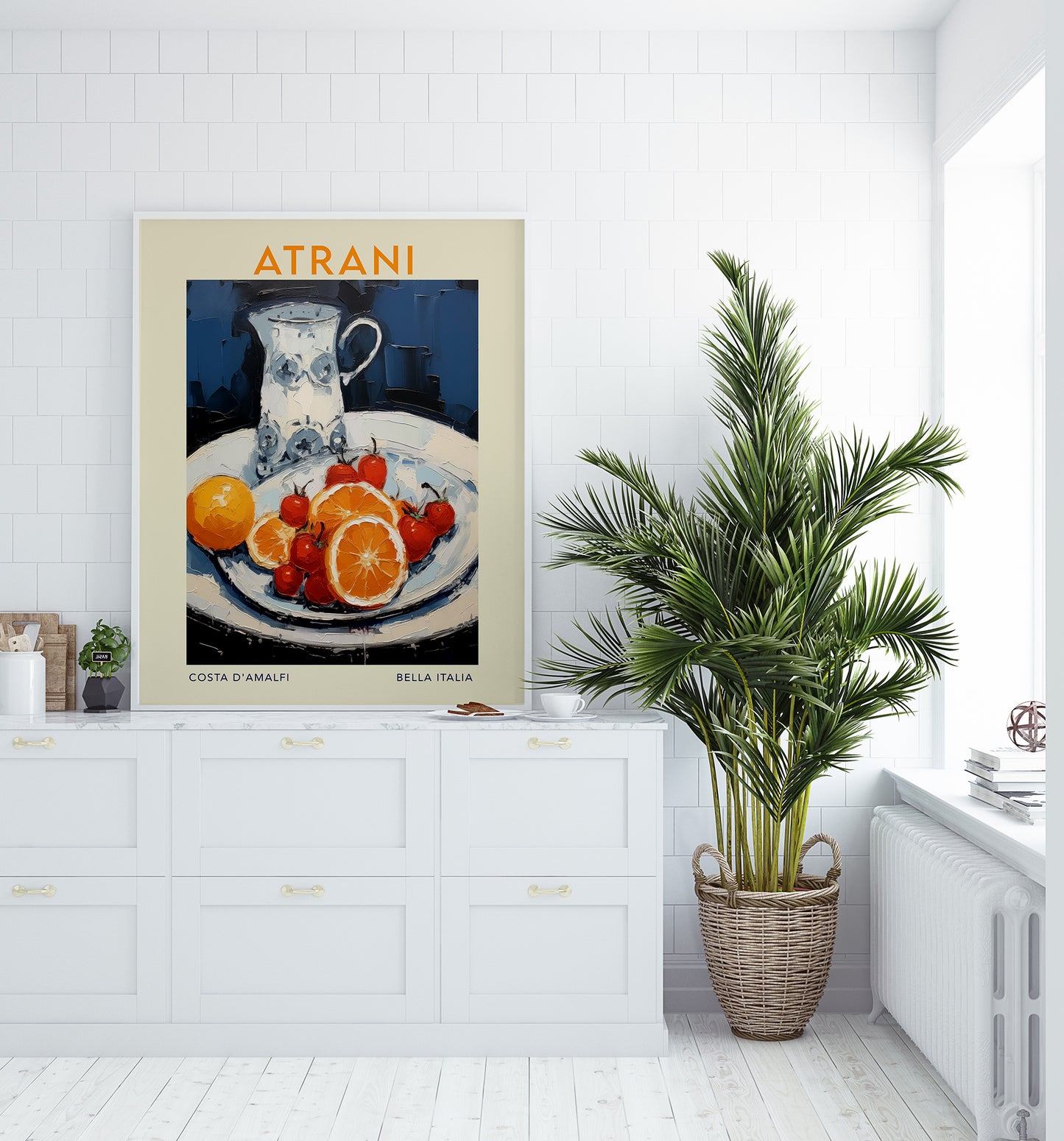 Atrani Travel Food Poster