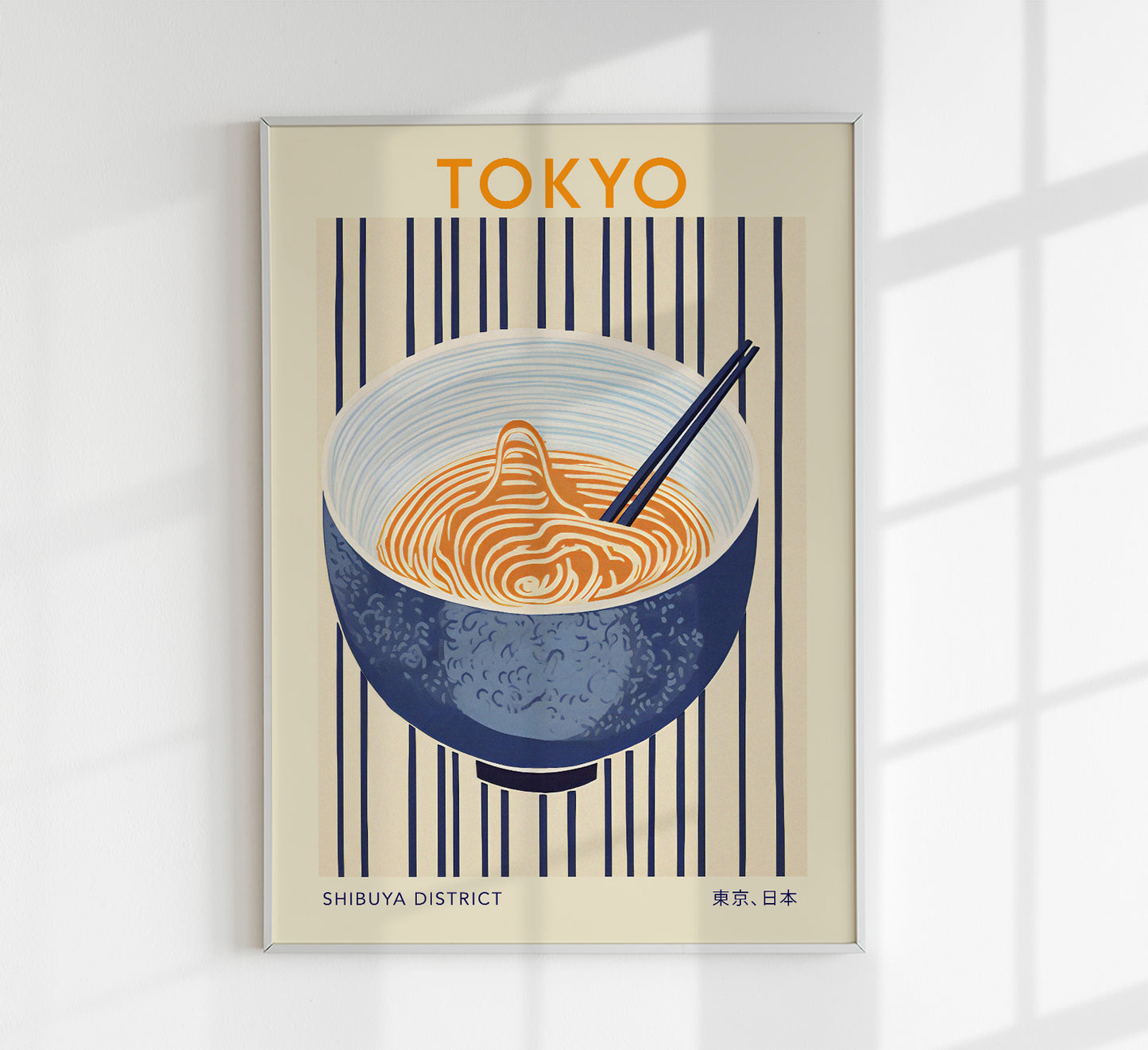 Tokyo Travel Food Poster