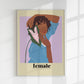 The future is female nr 3 Art Poster