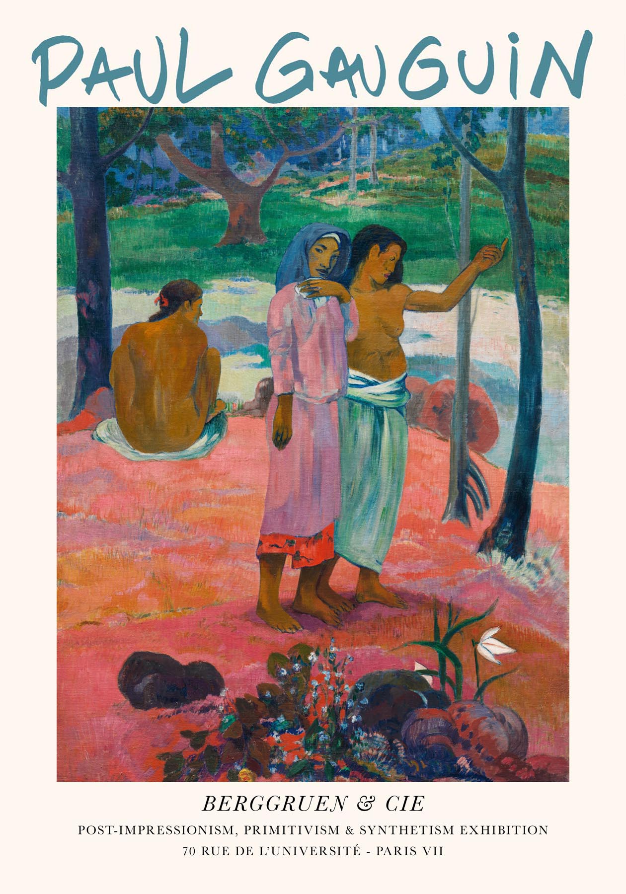 The Call by Paul Gauguin Exhibition Poster