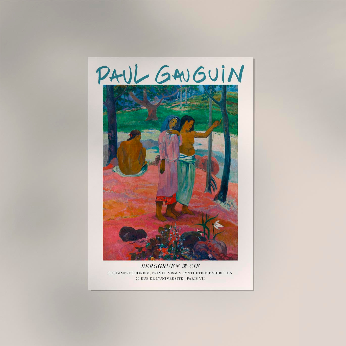 The Call by Paul Gauguin Exhibition Poster