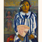 Merahi Metua No Tehamana by Paul Gauguin Exhibition Poster