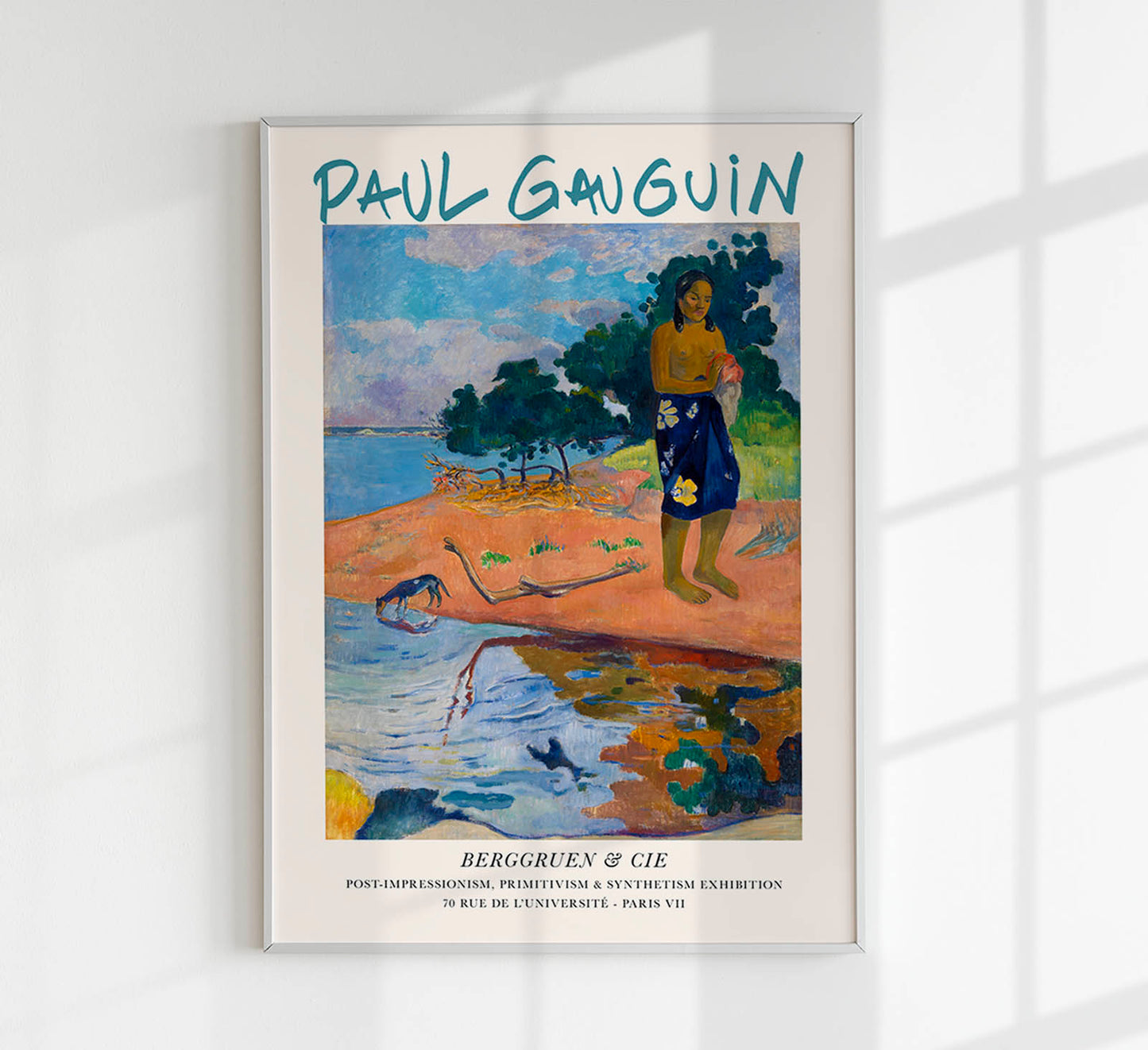 Haere Pape by Paul Gauguin Exhibition Poster