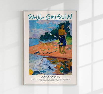 Haere Pape by Paul Gauguin Exhibition Poster