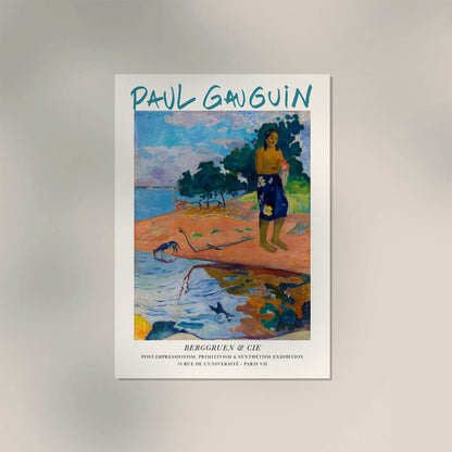 Haere Pape by Paul Gauguin Exhibition Poster