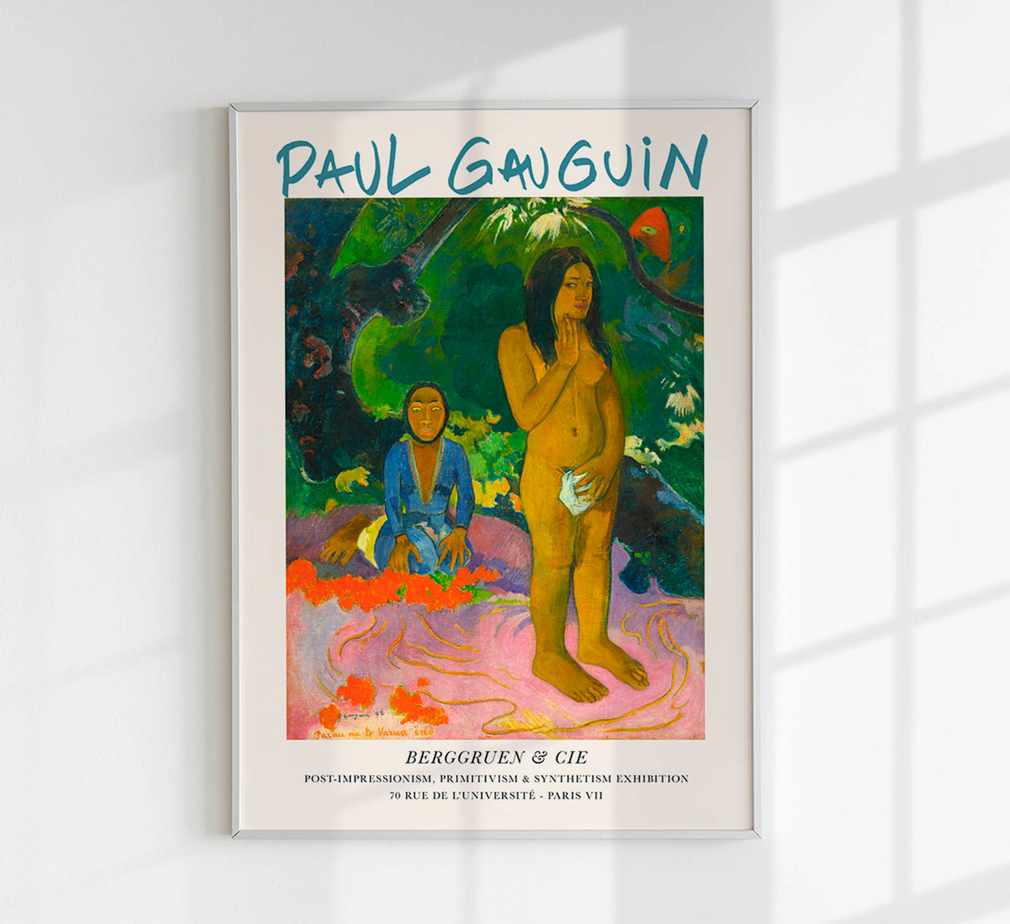 Wordsofthedevil by Paul Gauguin Exhibition Poster