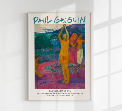 The Invocation by Paul Gauguin Exhibition Poster