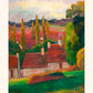 A Farm In Brittany by Paul Gauguin Exhibition Poster