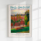 A Farm In Brittany by Paul Gauguin Exhibition Poster