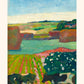 Haystacks In Brittany by Paul Gauguin Exhibition Poster