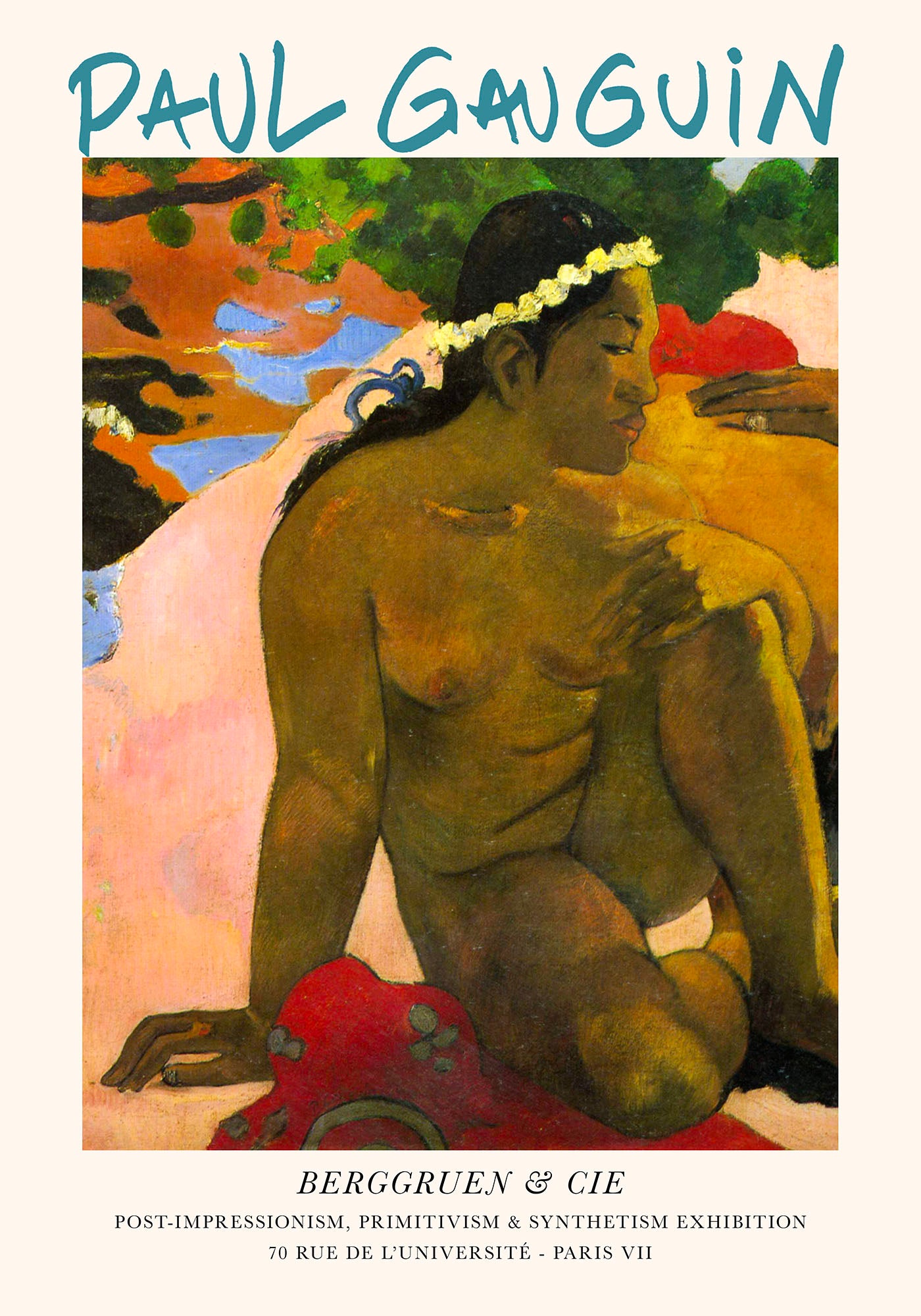 What! Are You Jealous by Paul Gauguin Exhibition Poster