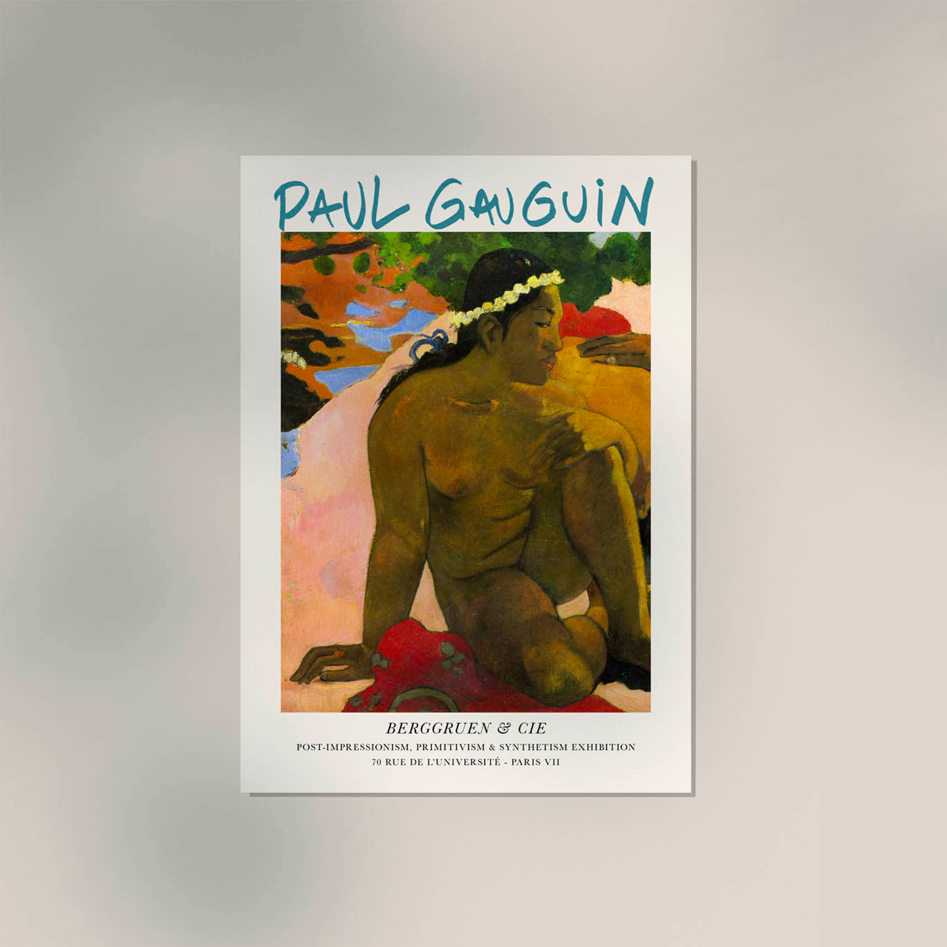 What! Are You Jealous by Paul Gauguin Exhibition Poster