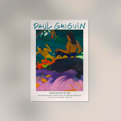 Fatata Te Miti Paul Gauguin Exhibition Poster