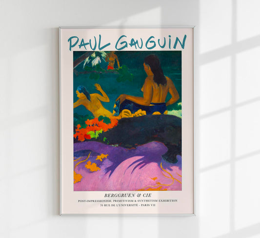 Fatata Te Miti Paul Gauguin Exhibition Poster