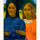 Two Women 1902 by Paul Gauguin Exhibition Poster