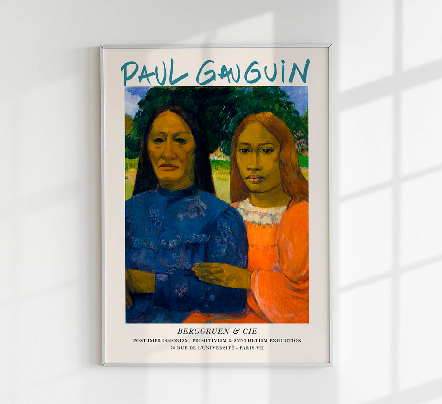 Two Women 1902 by Paul Gauguin Exhibition Poster