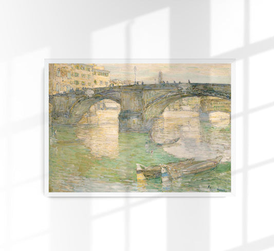 Ponte Santa Trinità by Frederick Childe Hassam