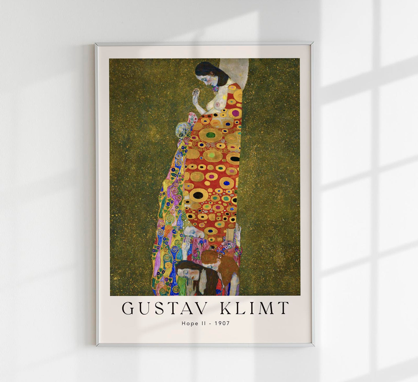 Hope II by Gustav Klimt Exhibition Poster