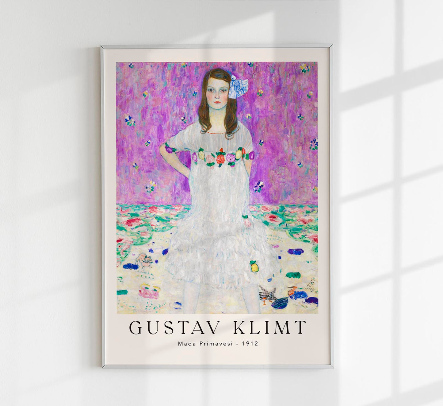 Mada Primavesi by Gustav Klimt Exhibition Poster