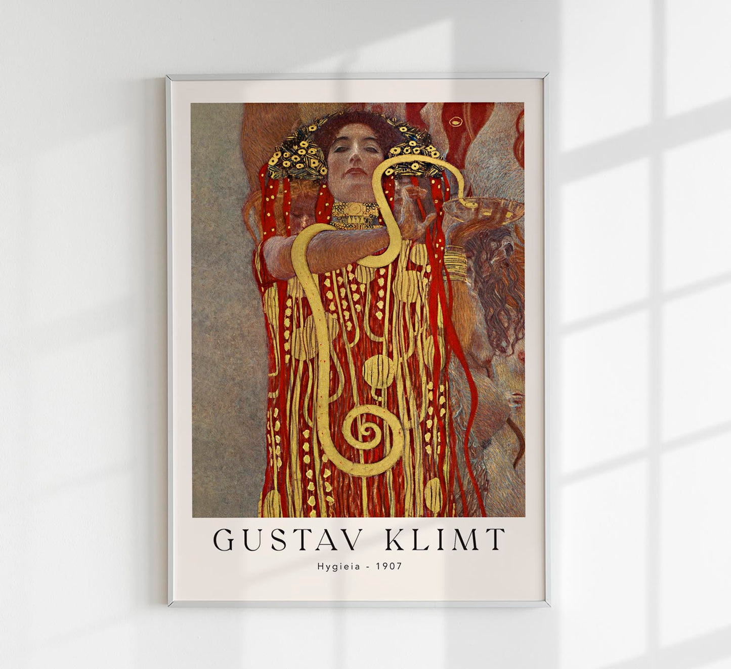 Hygieia by Gustav Klimt Exhibition Poster