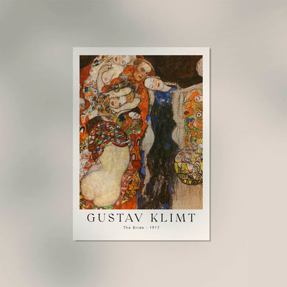 The Bride by Gustav Klimt Exhibition Poster