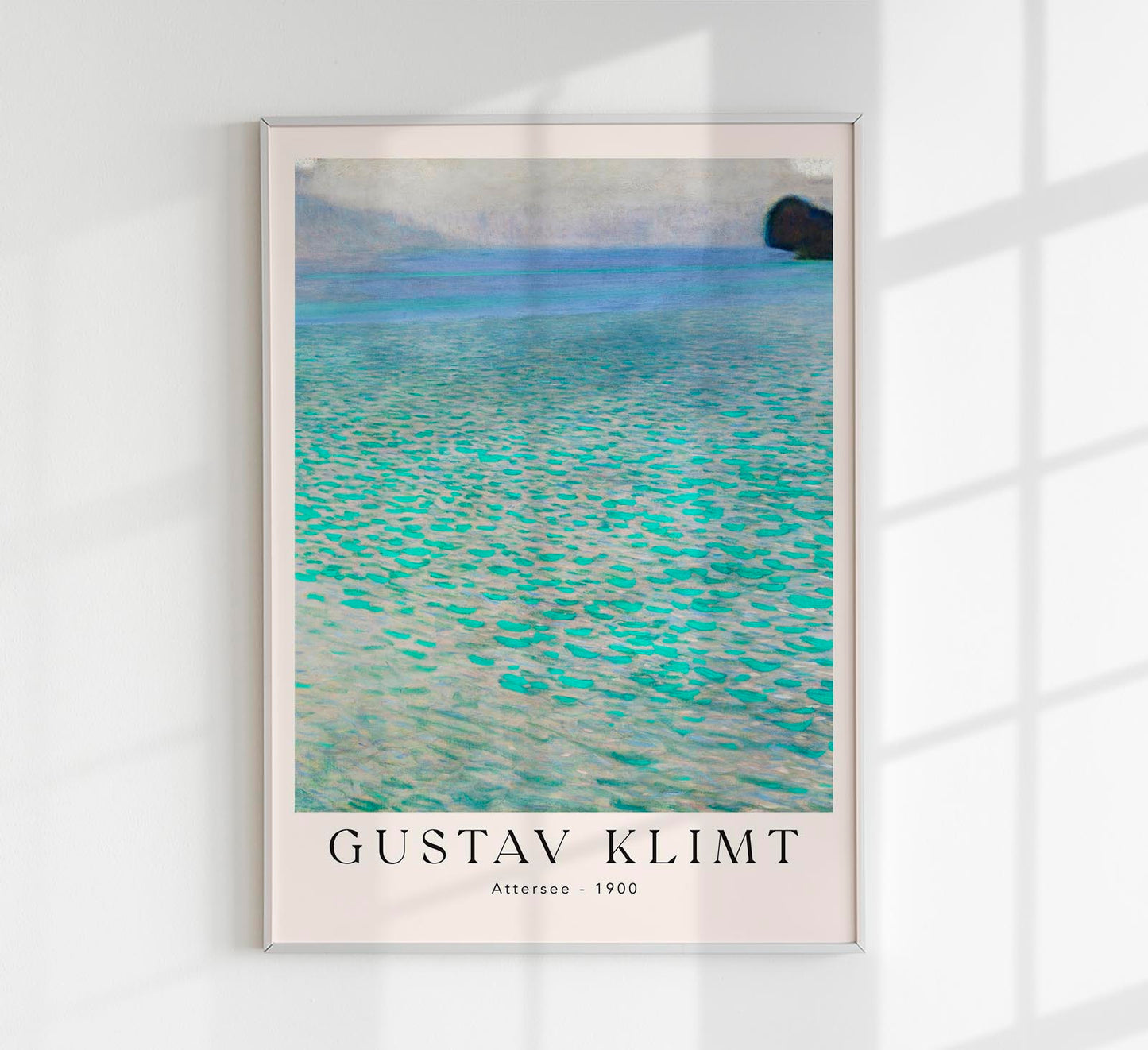 Attersee by Gustav Klimt Exhibition Poster