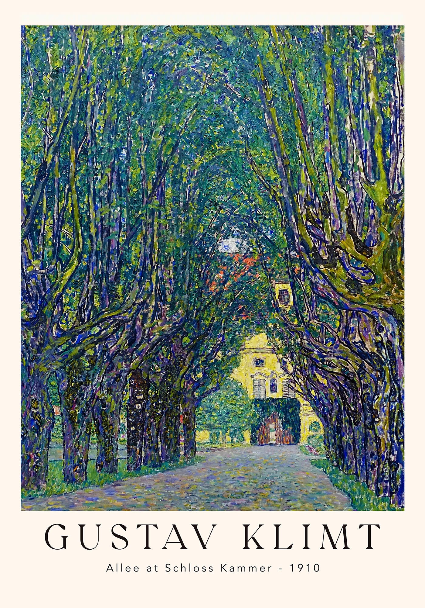 Alle at Schloss Kammer by Gustav Klimt Exhibition Poster