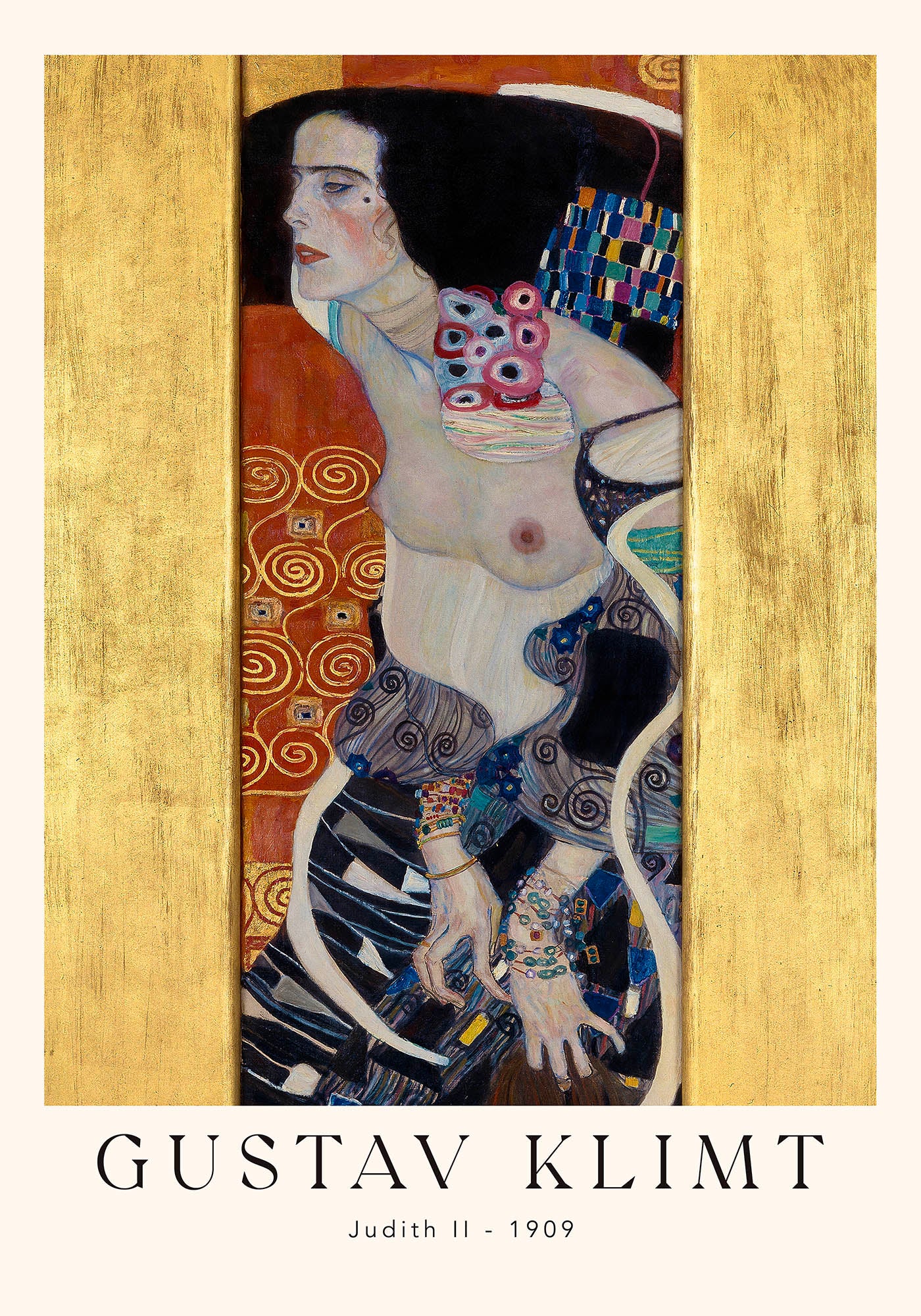 Judith II by Gustav Klimt Exhibition Poster