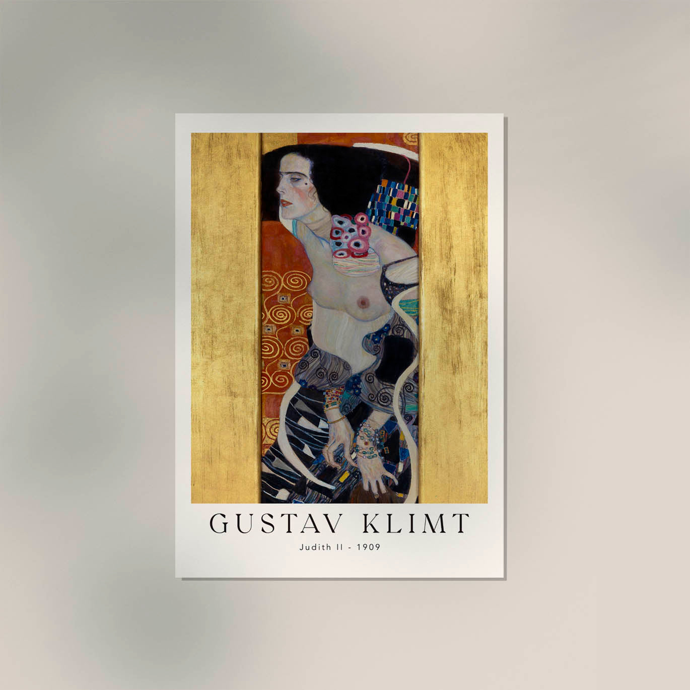 Judith II by Gustav Klimt Exhibition Poster