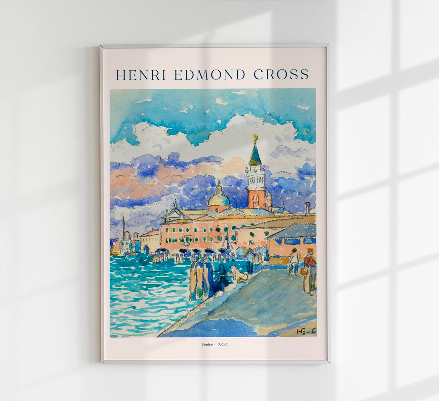 Venice by Henri Edmond Cross Exhibition Poster