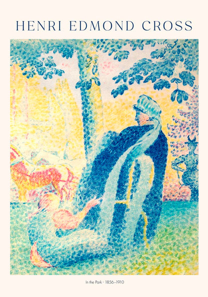 In the Park by Henri Edmond Cross Exhibition Poster