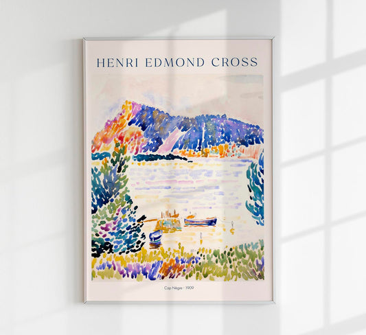 Cap Negre by Henri Edmond Cross Exhibition Poster