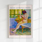 Model by Henri Edmond Cross Exhibition Poster