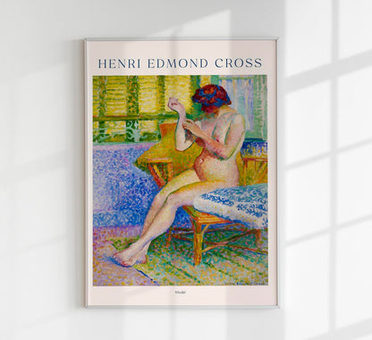 Model by Henri Edmond Cross Exhibition Poster