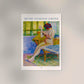 Model by Henri Edmond Cross Exhibition Poster