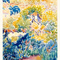 The Artists Garden at Saint Clair by Henri Edmond Cross Exhibition Poster