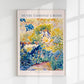 The Artists Garden at Saint Clair by Henri Edmond Cross Exhibition Poster