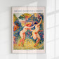 Le Fuite des Nymphes by Henri Edmond Cross Exhibition Poster