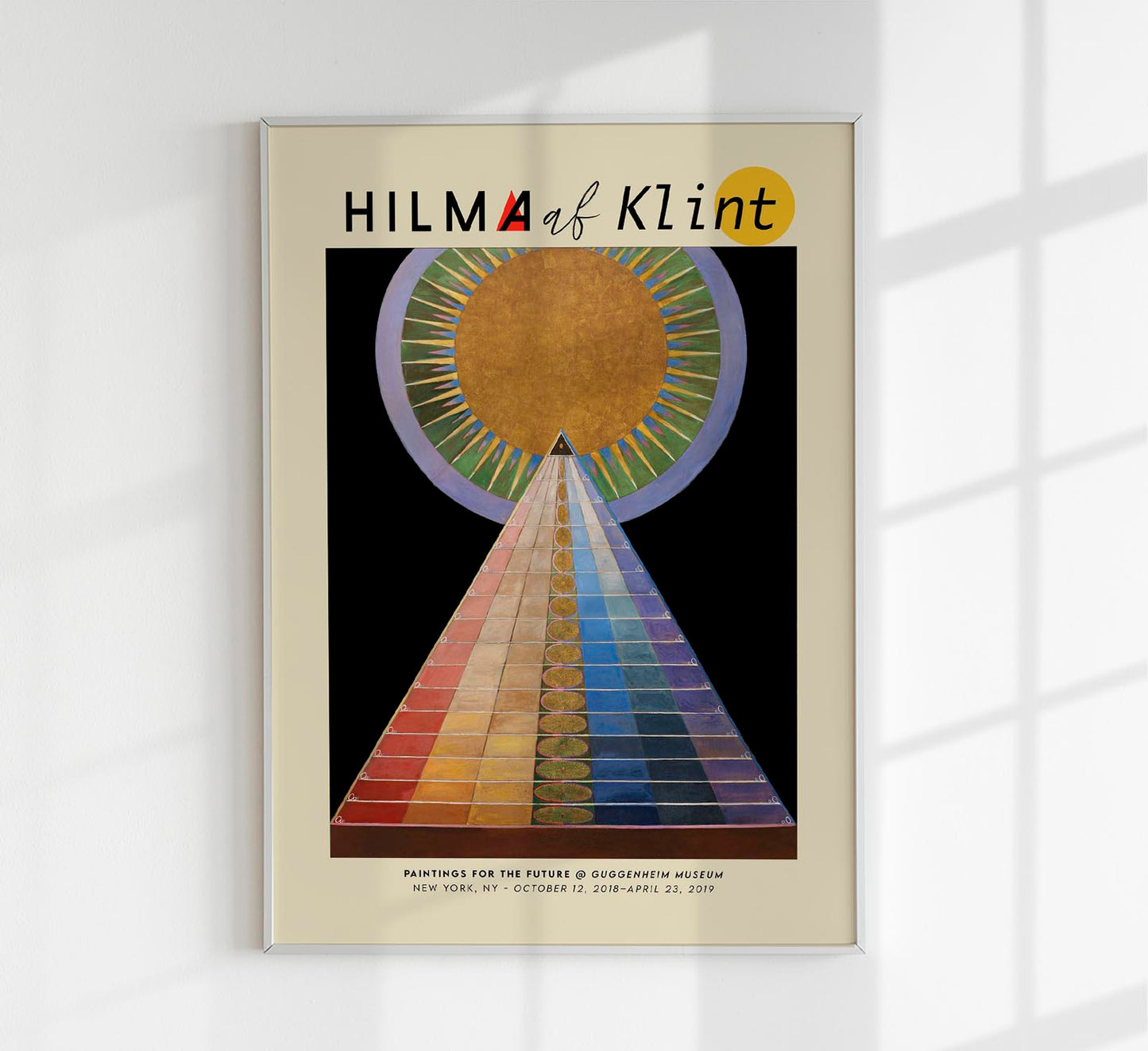 Hilma Af Klint Exhibition Poster Alterpiece Nr 1