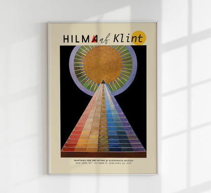 Hilma Af Klint Exhibition Poster Alterpiece Nr 1