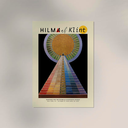 Hilma Af Klint Exhibition Poster Alterpiece Nr 1