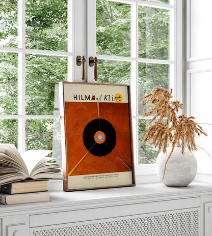 Hilma Af Klint Exhibition Poster The Swan Nr 18