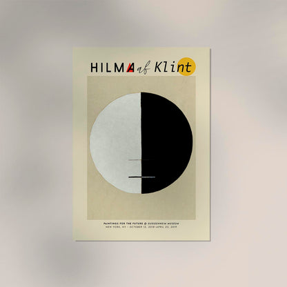 Hilma Af Klint Exhibition Poster Buddha's Standpoint Nr 3