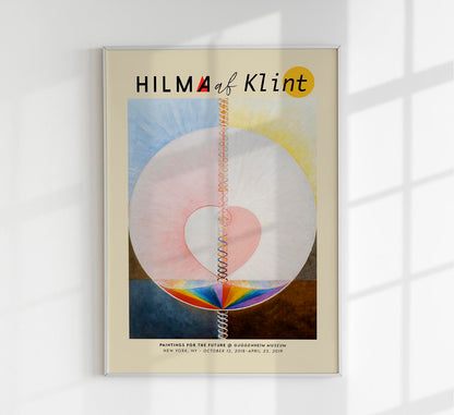 Hilma Af Klint Exhibition Poster The Dove Nr 1