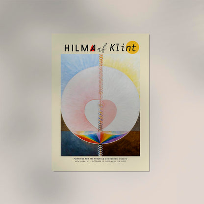 Hilma Af Klint Exhibition Poster The Dove Nr 1