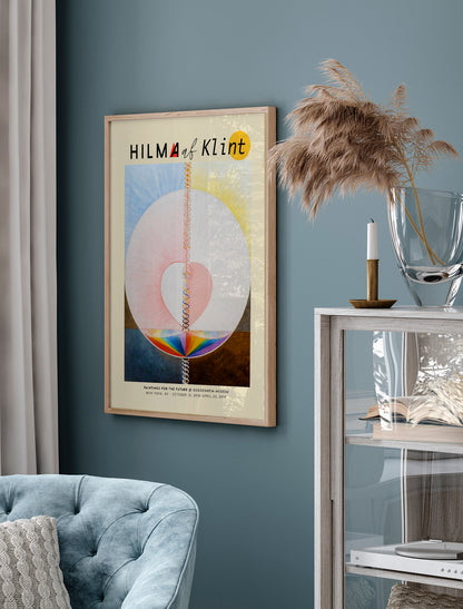 Hilma Af Klint Exhibition Poster The Dove Nr 1