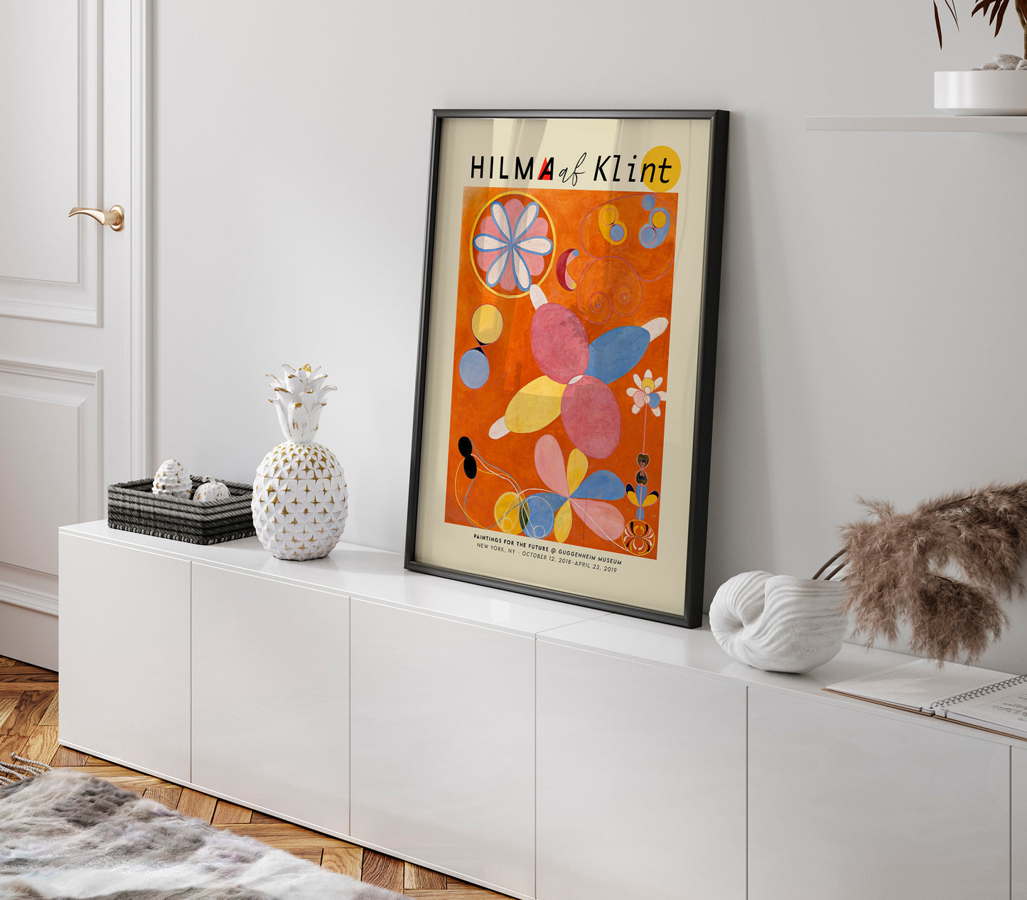 Hilma Af Klint Exhibition Poster The Ten Largest Nr 4