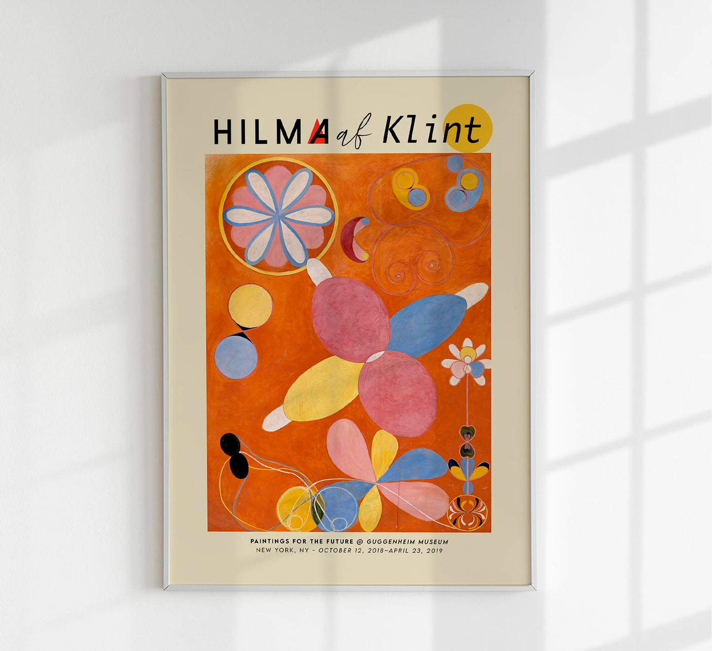 Hilma Af Klint Exhibition Poster The Ten Largest Nr 4