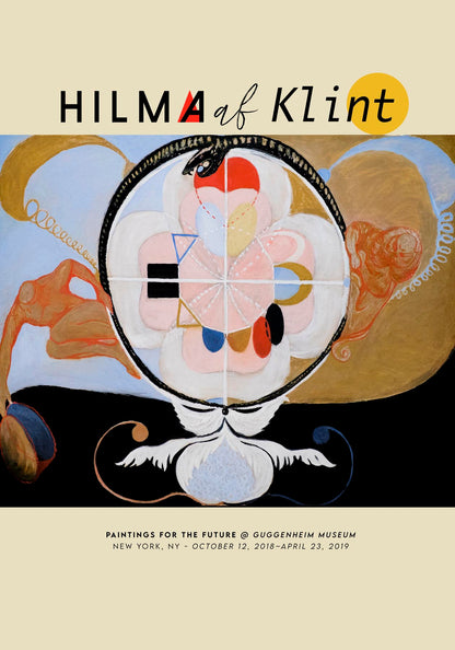 Hilma Af Klint Exhibition Poster Evolution Nr 13